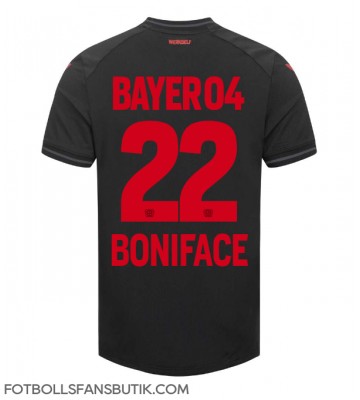 Bayer Leverkusen Victor Boniface #22 Replika Hemmatröja 2023-24 Kortärmad